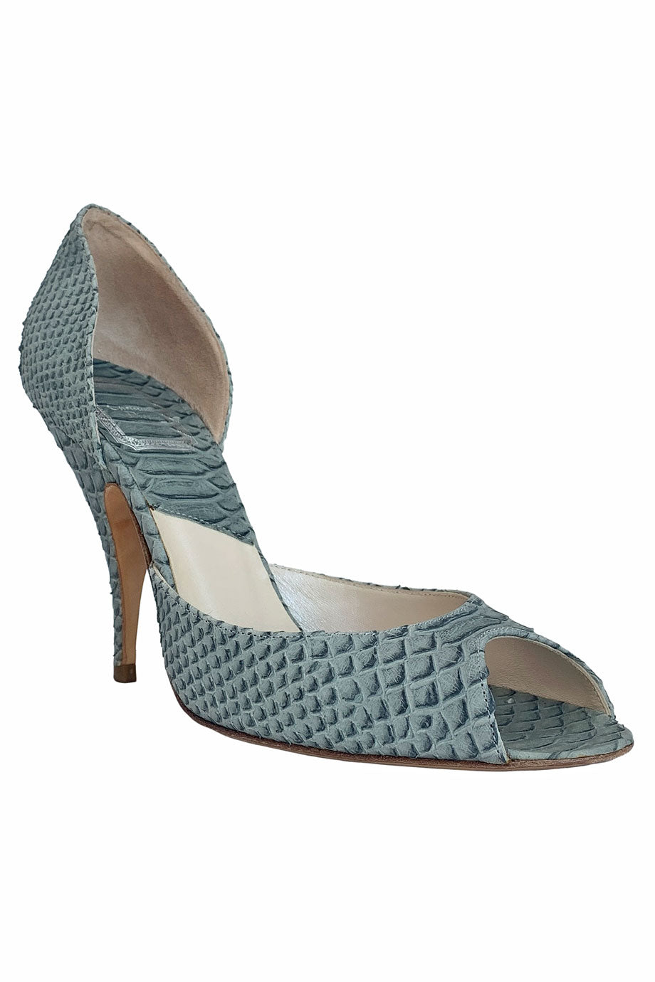 sage green pumps