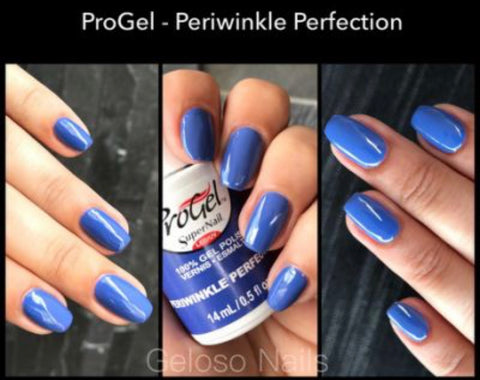 blue progel polish