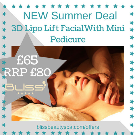 3d lipo face lift facial and pedicure