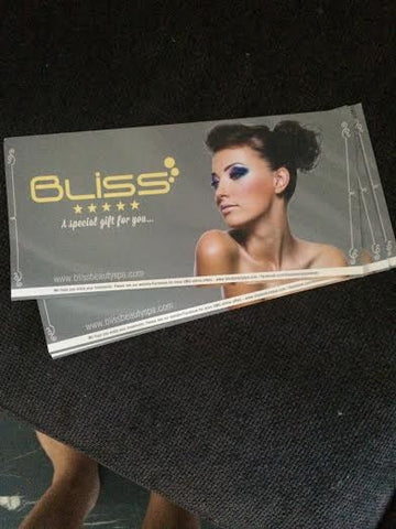 bliss beauty vouchers