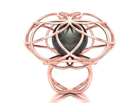 Mandala ring by Paul Klecka of Paul Klecka Inspired Design