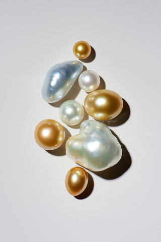 South Sea pearls shot by Ted Morrison