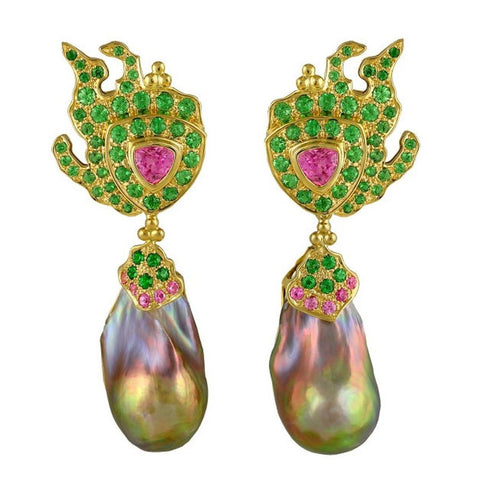 Crevoshay pearl earrings