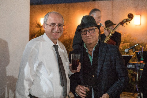 Aziz Basalely with Sonny Sethi, CPAA fundraising chairman and past president