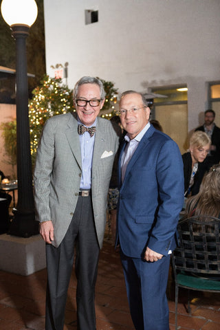 Terry Chandler with Dave Bonaparte, president and CEO of Jewelers of America