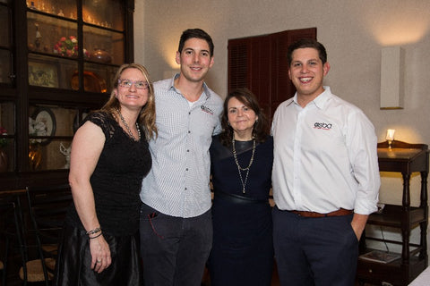 From left: CPAA’s Jennifer Heebner; Joshua Israileff, CPAA member and vice president of operations at ASBA Pearls; Kathy Grenier, CPAA marketing director; and Nicolai Israileff, CPAA member and account executive at ASBA Pearls