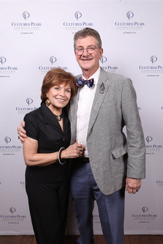 CPAA member Brenda Smith and spouse at the 2019 Pearl Soiree