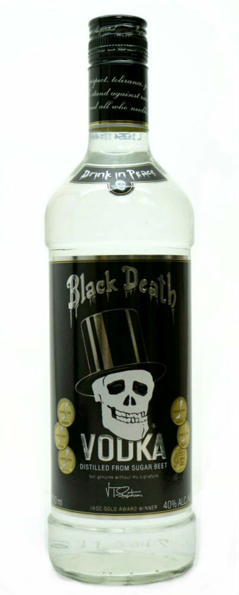 Black Death Vodka ブラックデスウォッカ 1992年製ビンテージ