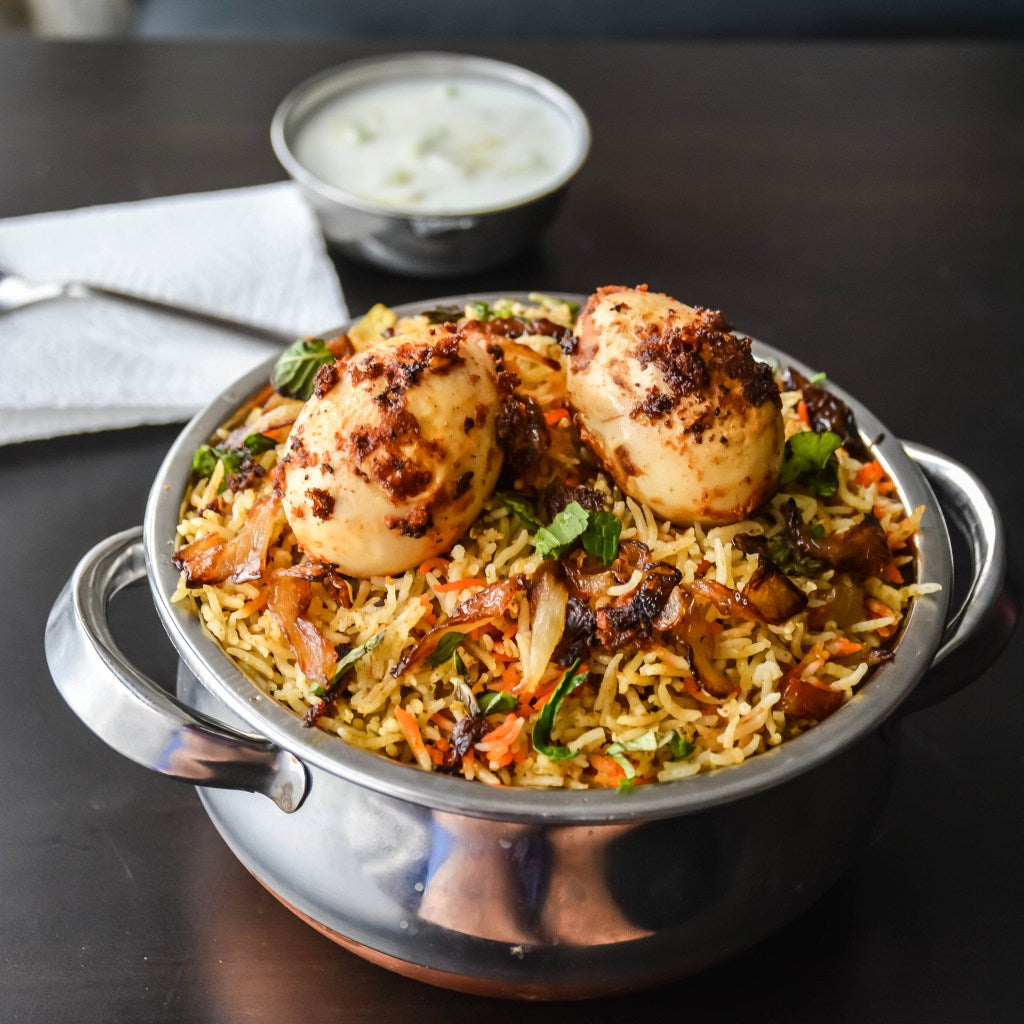 hyderabadi egg biryani recipe