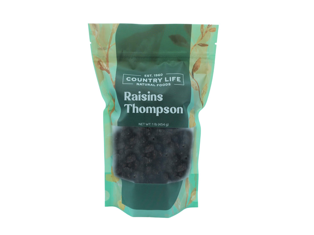 
                  
                    Organic Raisins, Thompson - Country Life Natural Foods
                  
                