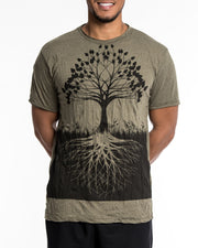 Mens Tree of Life T-Shirt in Green