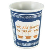 10oz We Are Happy To Serve You Ceramic Espresso Cup
