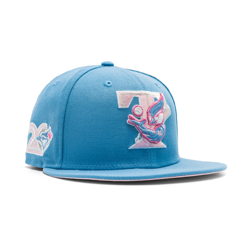 blue jays cotton candy fitted