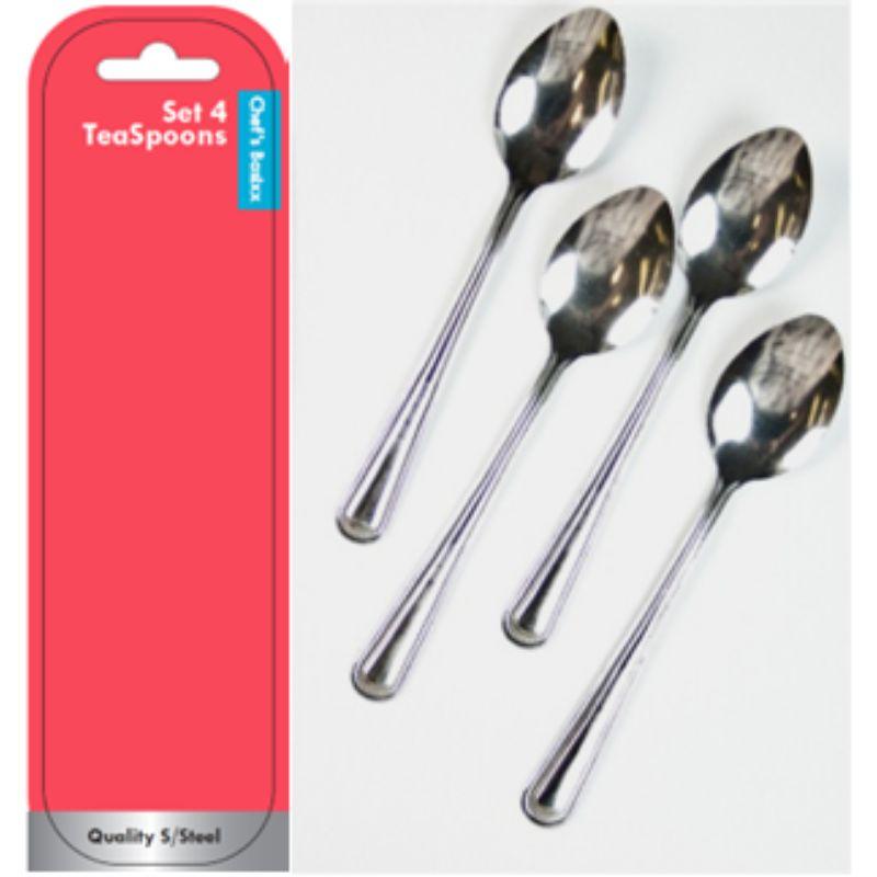4 Pack Teaspoons