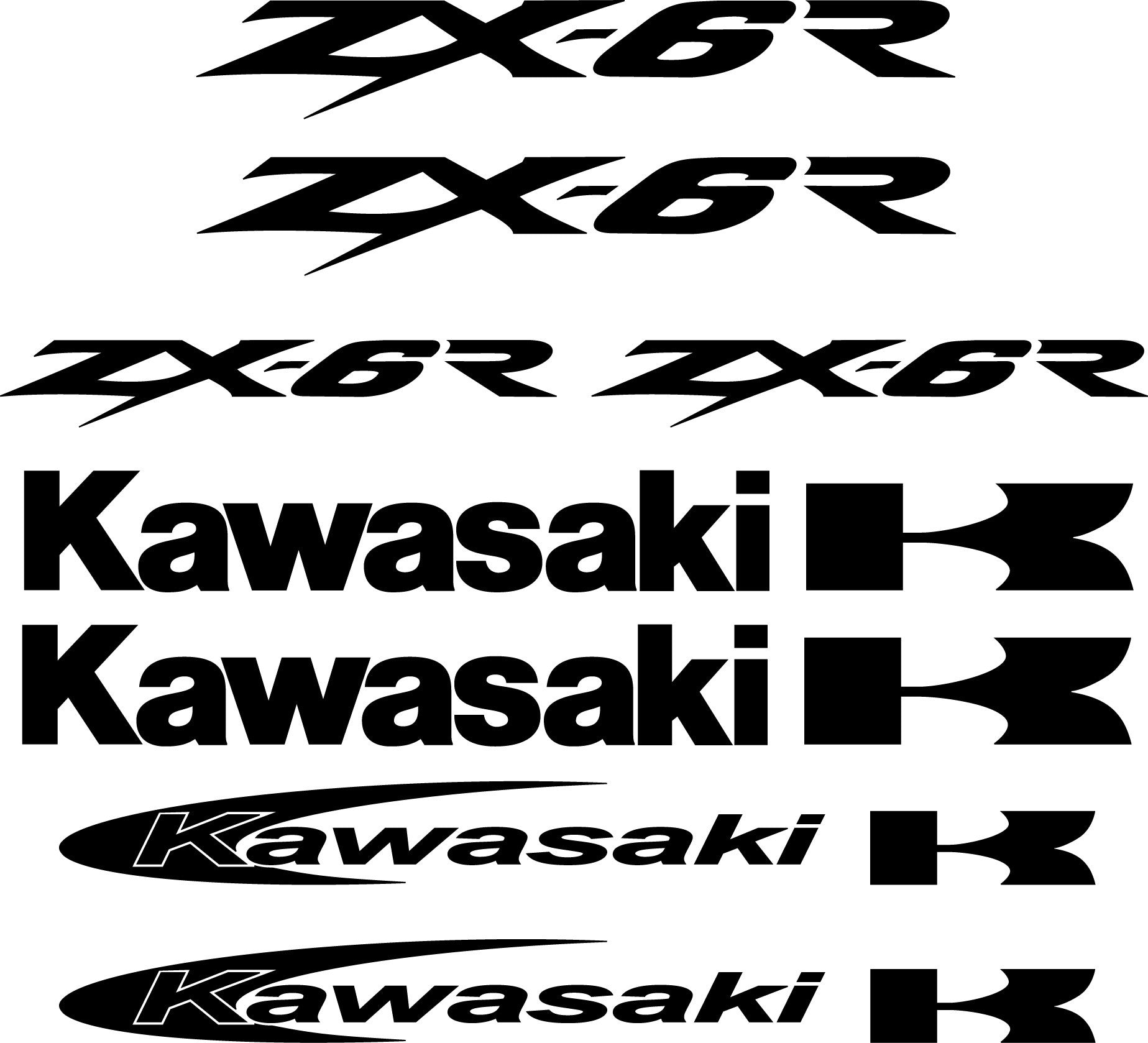 funny kawasaki stickers