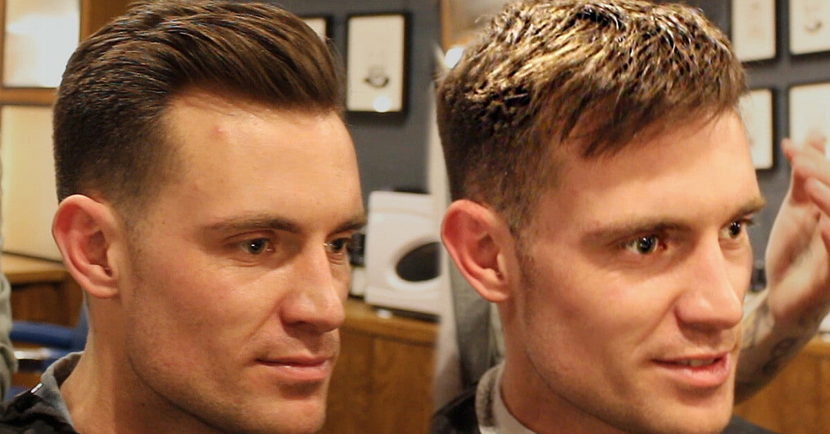 Swept Back  Fade Haircut That Can Also Be Worn With A Fringe - VIDE –  Regal Gentleman