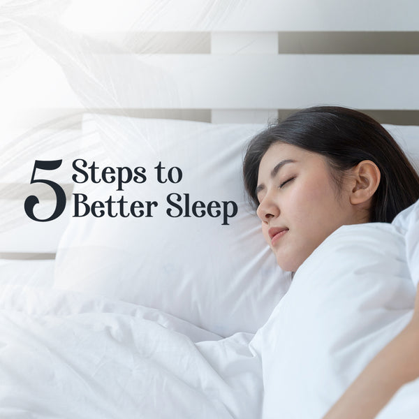 改善睡眠的5个步骤