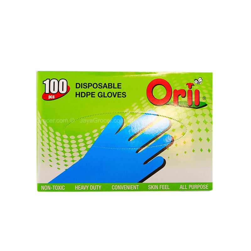 Orii Disposable HDPE Gloves 100pcs