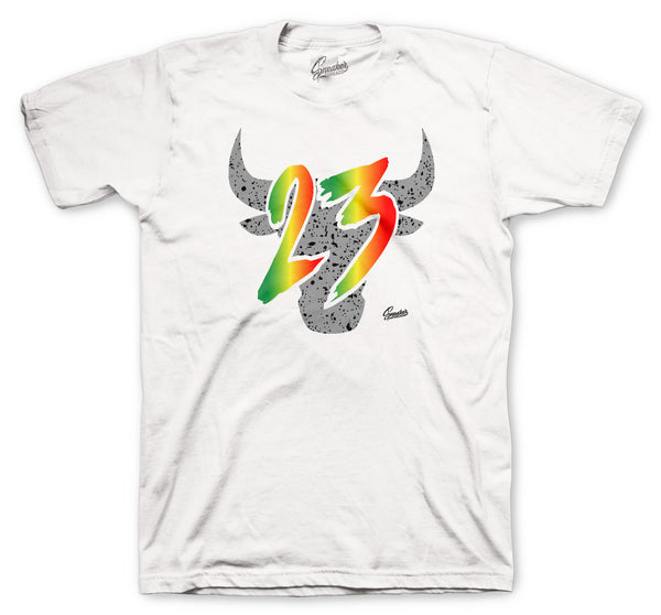 rasta jordan shirt