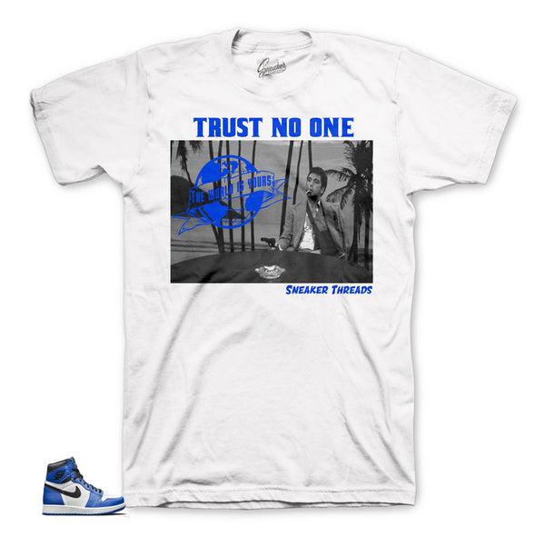 royal toe 1s shirt