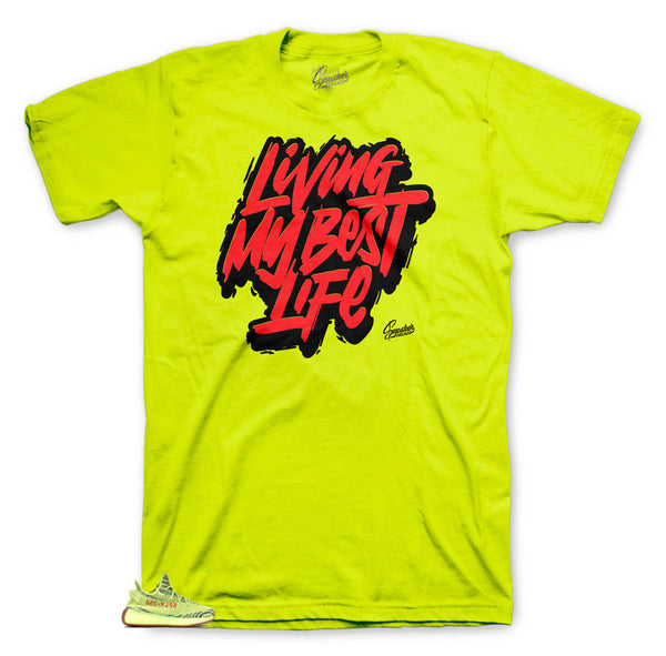 frozen yellow tee