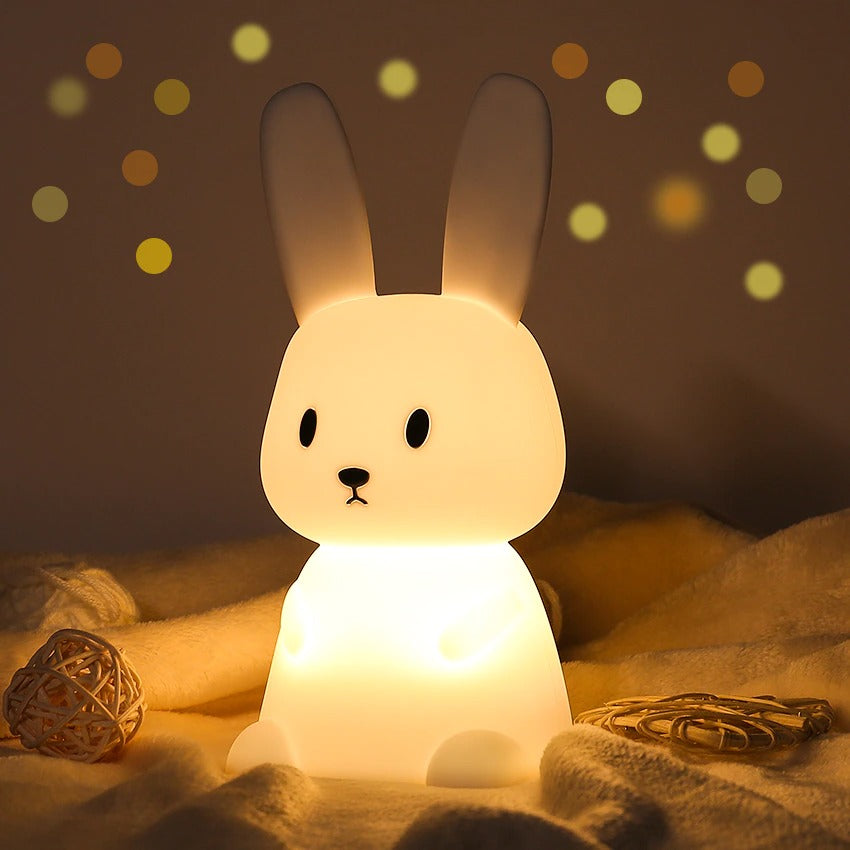 silicone bunny night light