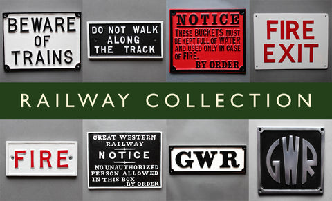 Vintage Railways Plaque Selection