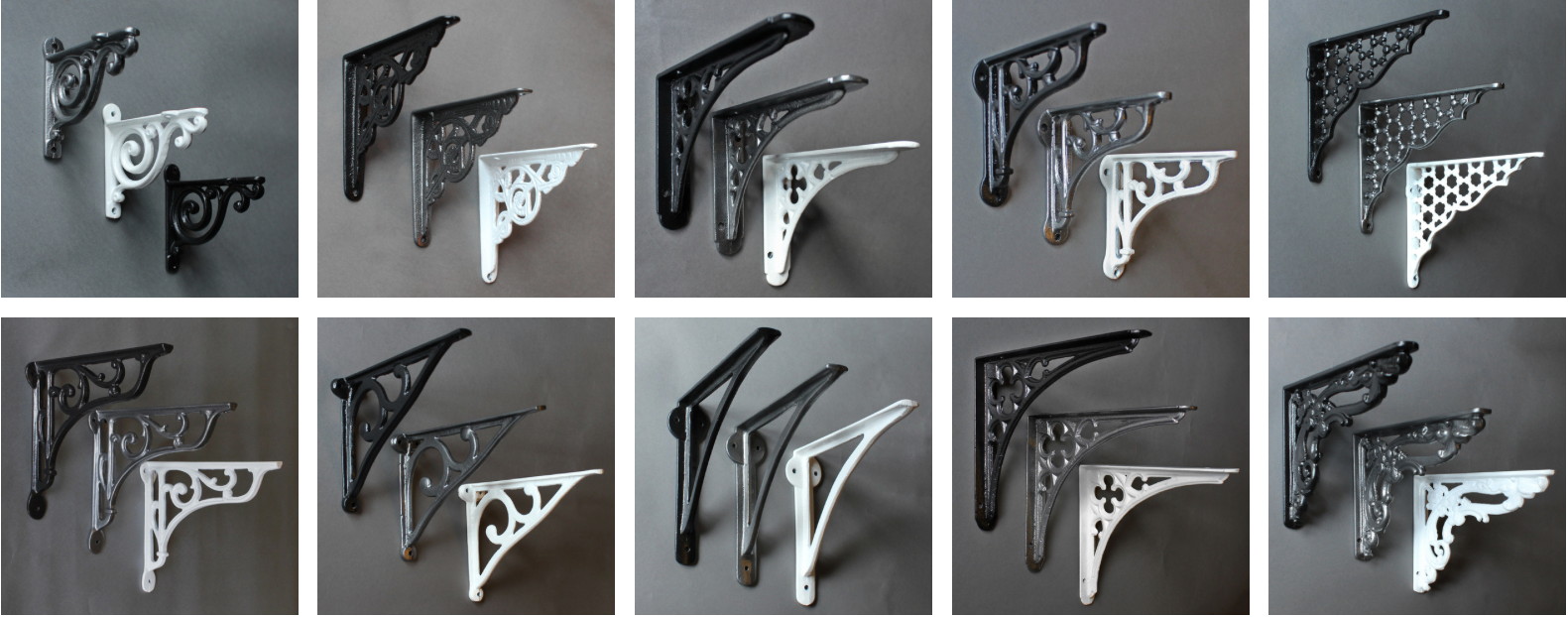 Cast Iron Brackets Made From Original Victorian Patterns