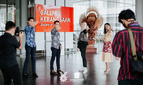 Handayani Geulis Batik Bogor di Museum Kepresidenan RI