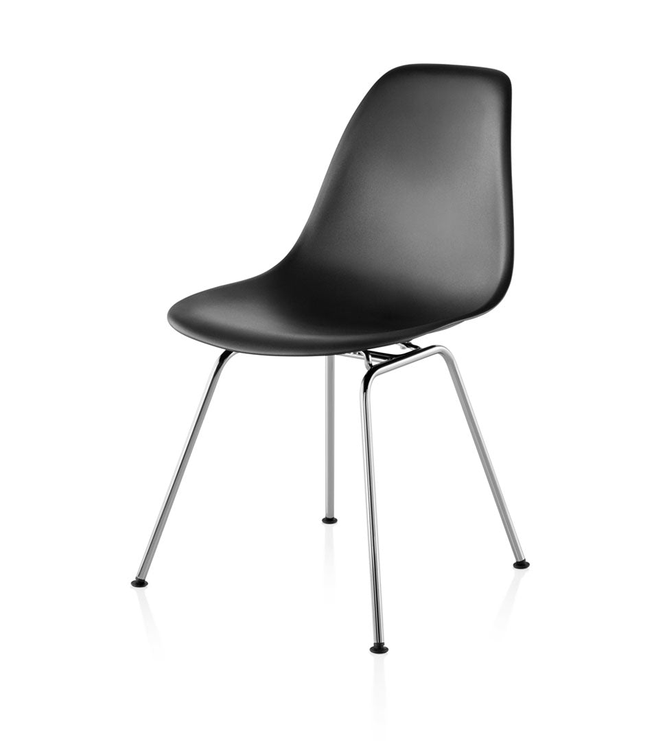 Herman Miller - Eames Molded Plastic Side Chair, 4-leg Base