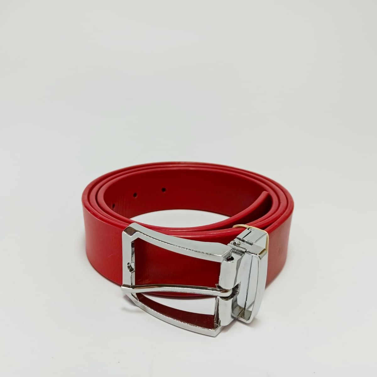 ▷ Cinturón Hombre de Piel - Rojo - 35 mm - evidentdoublee