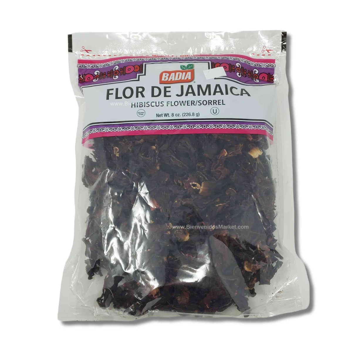 Flor De Jamaica Hibiscus Flower Badia 8oz – Bienvenidos Latin Market