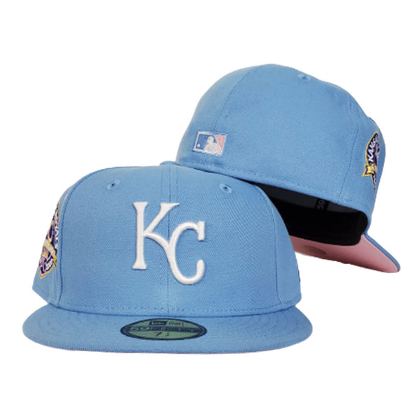 Men's Kansas City Royals New Era Royal 2018 Spring Training Collection  Prolight Low Profile 59FIFTY Fitted Hat