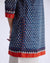 Yoke Kurti Indigo Cream Orange (9141838643499)