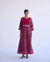 Yoke Caftan Maroon Pink (9141754560811)