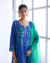 Mughal Kurta Blue (9097356837163)