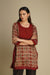 Yoke Kurti Coffee Rust Maroon (8210568315179)