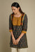 Kashi Kurti Ochre Bottle Green (8210546327851)