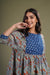 Pista Green Blue Kurti (540868575279)