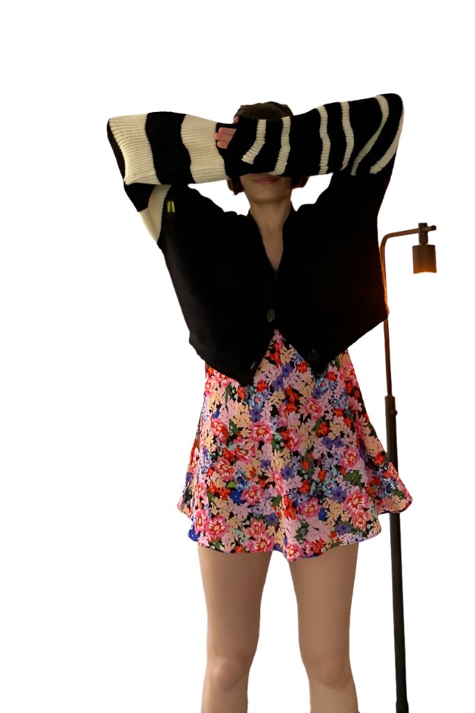 truly madly deeply piper slouchy balloon sleeve cardigan