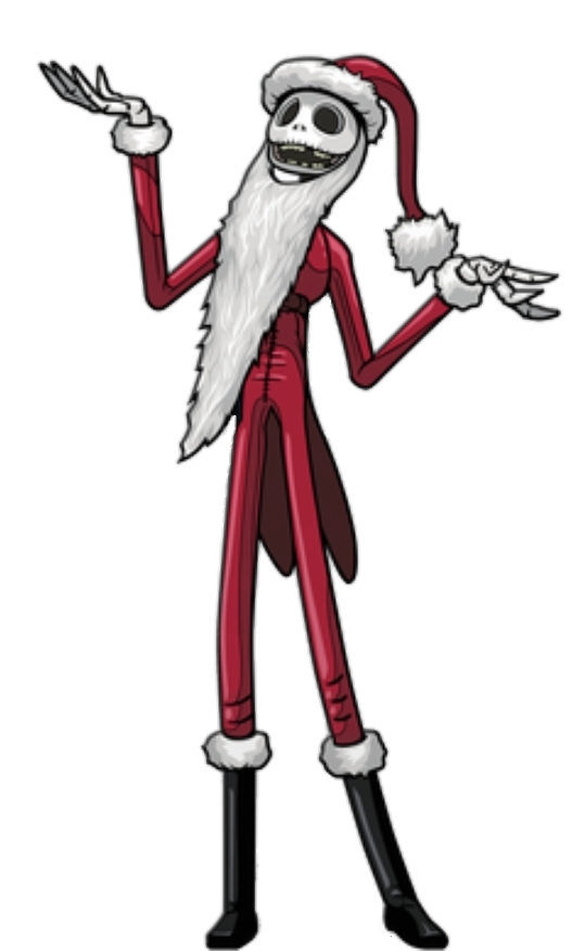 jack skellington santa claus drawing