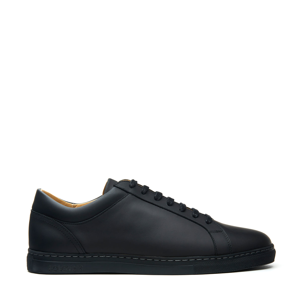 Black Greasy Sneaker 070 | Solovair | Made in Europe