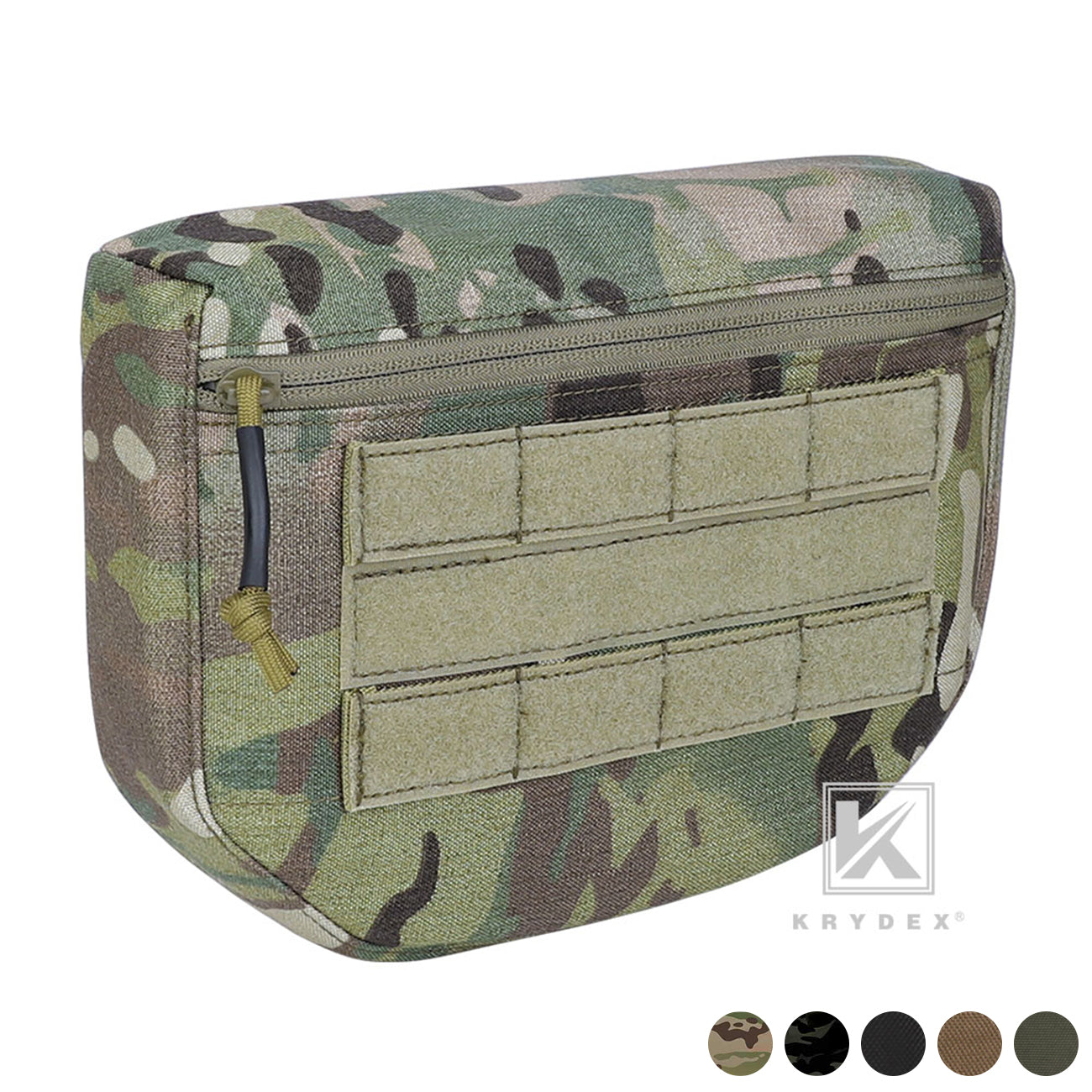 KRYDEX Dangler Drop Dump Pouch Fanny Pack Storage Kit Bag for Plate Carrier Vest 