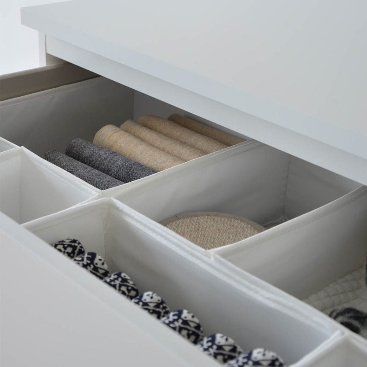 IKEA Skubb Drawer Organiser Boxes, Set of 6 Nordic Chill