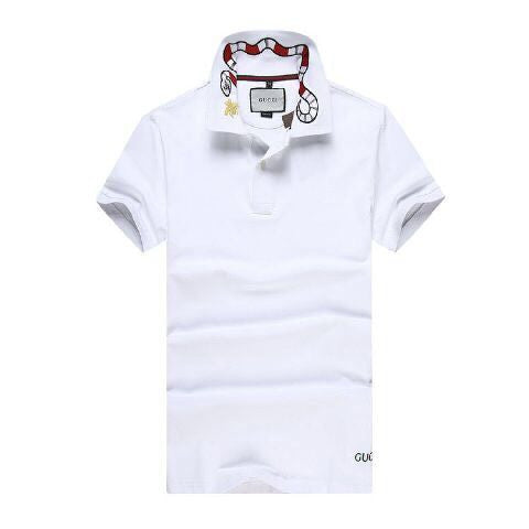 gucci snake white shirt