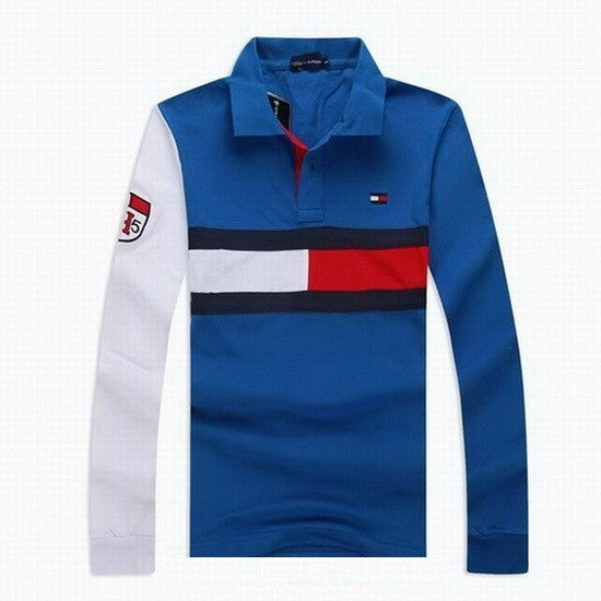 royal blue tommy hilfiger shirt