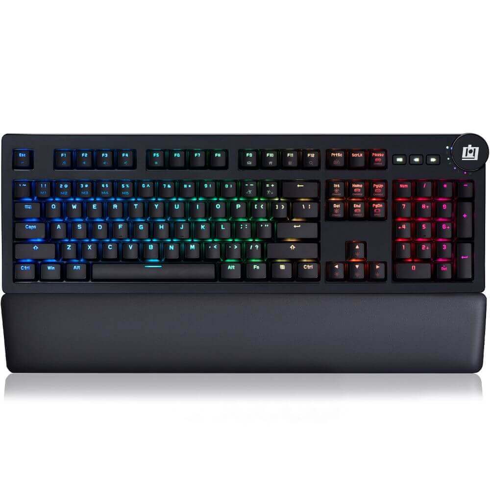 Deco Mechanical Keyboard Cherry MX Red with Custom RGB