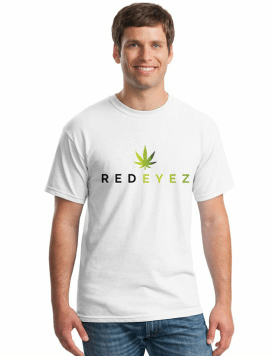 RED EYEZ - T-SHIRT WHITE
