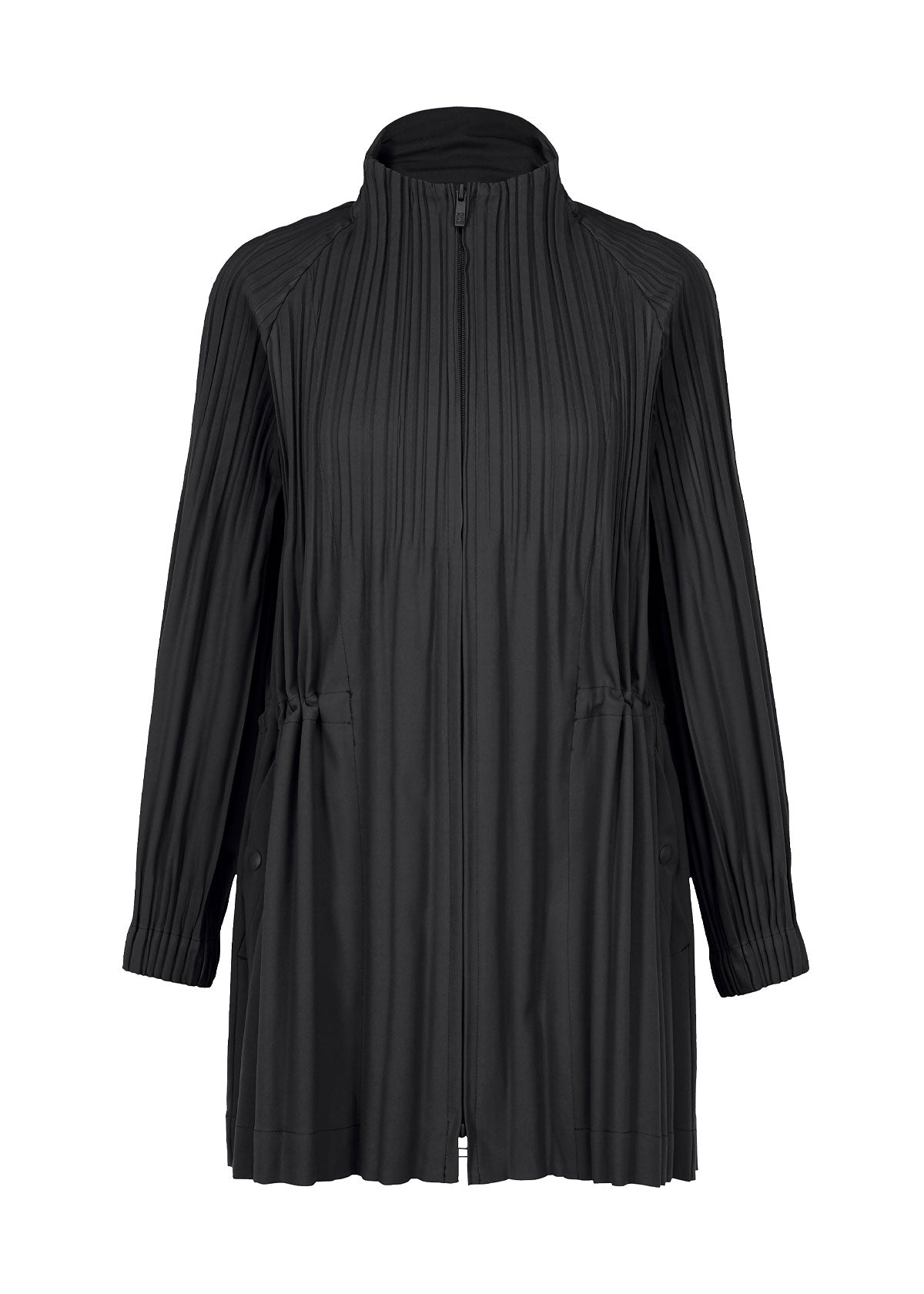 SMOOTH COAT Short Coat Black | ISSEY MIYAKE ONLINE STORE UK