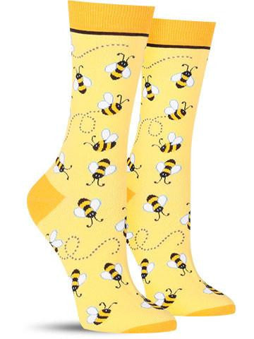 ladies yellow socks